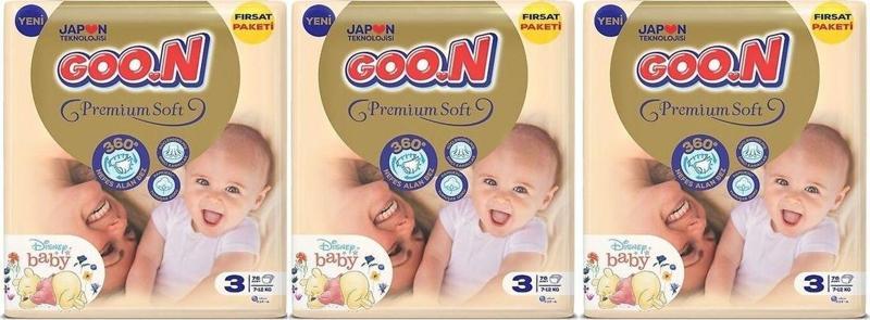 Premium Soft 3 Beden 7-12 Kg 228 Adet