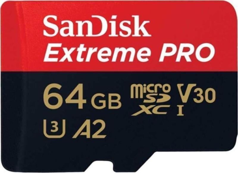 Extreme Pro 64 Gb Micro Sd Hafıza Kartı A2 170Mb/S