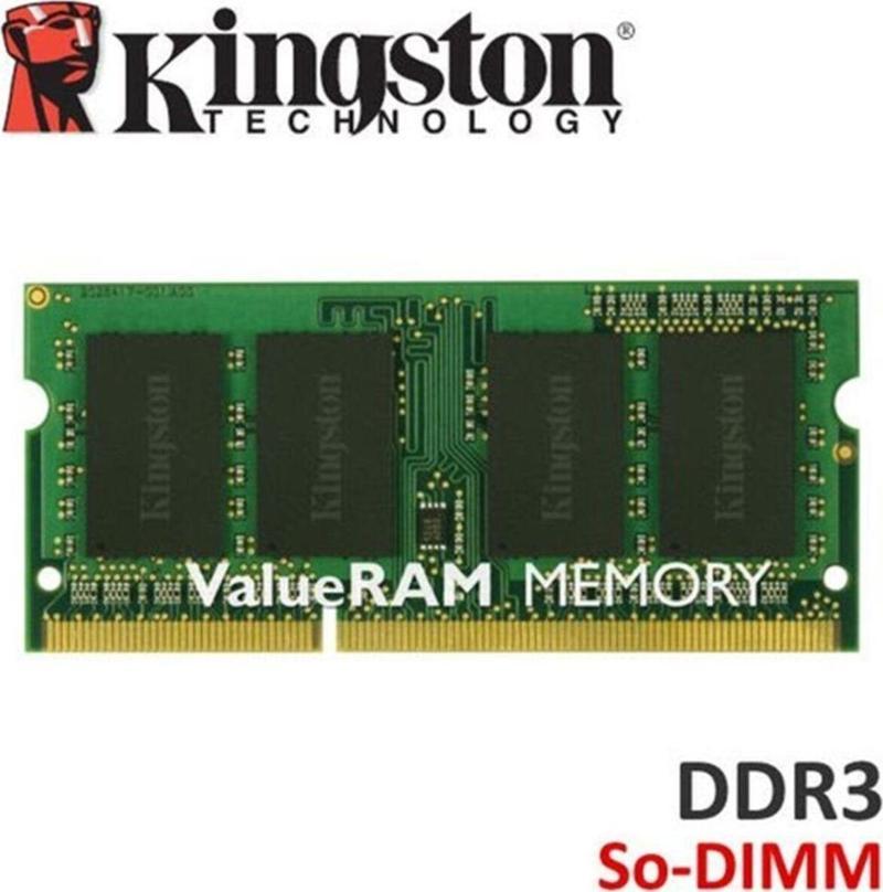 Kıngston 4Gb Ddr3 1600Mhz Cl11 Notebook Ram Value Kvr16S11S8/4 1.5Volt