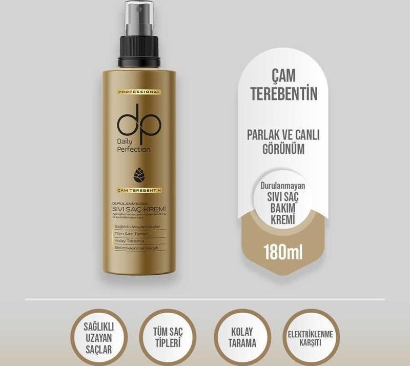 Sıvı Saç Kremi Çam Terabentin Özlü 180 Ml