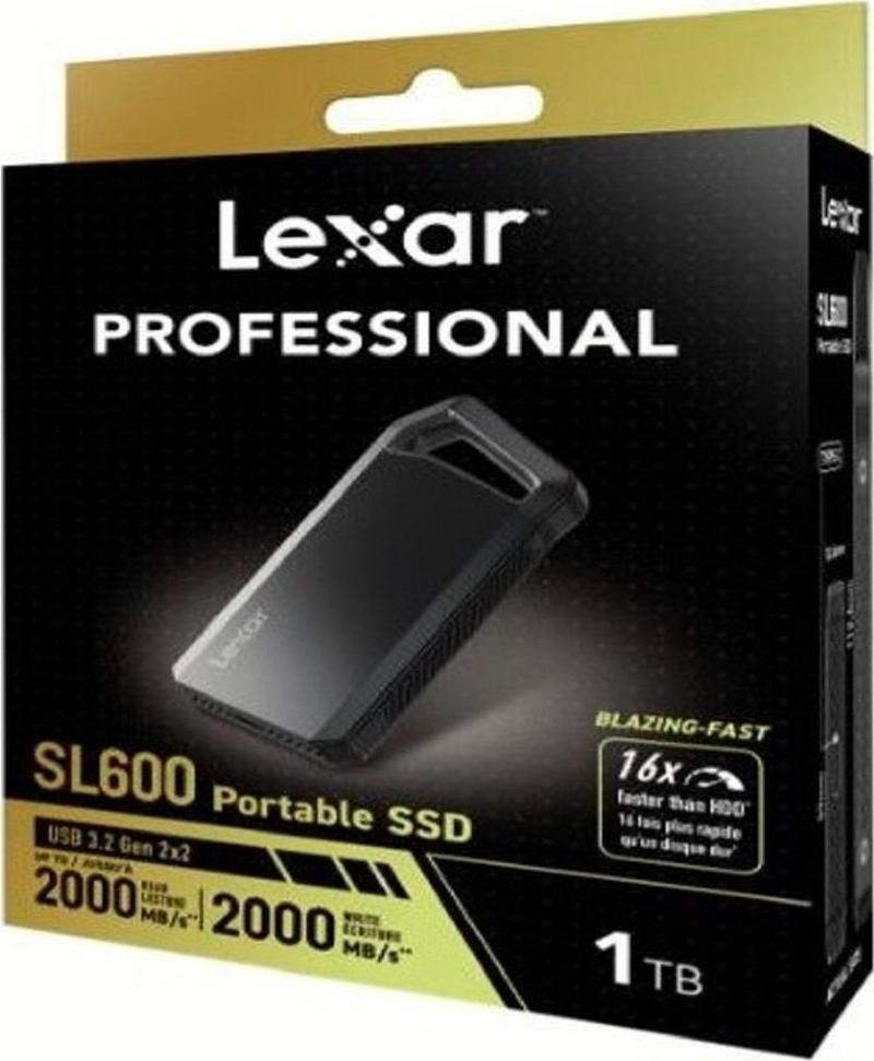 1TB SL 600 portable SSD 2000 mb/sn