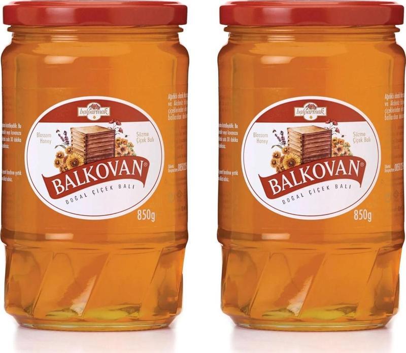 Balkovan Çiçek Balı 850 gr x 2 Adet