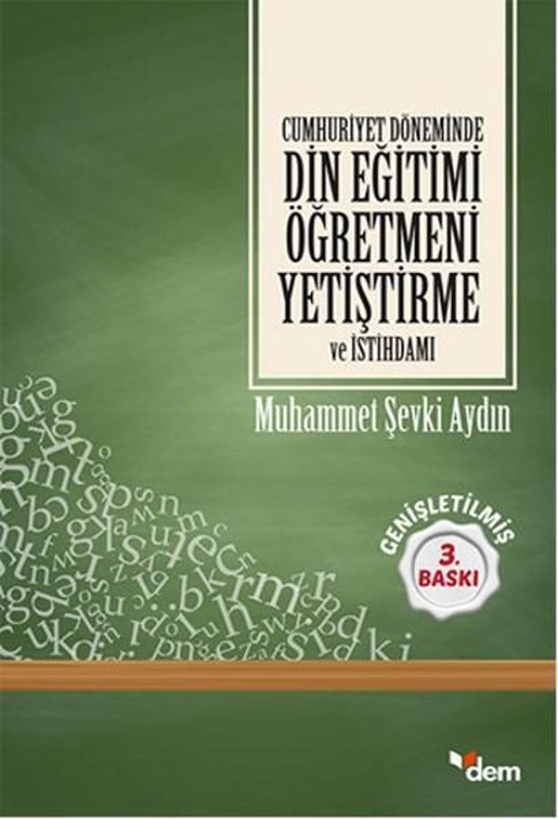 Cumhuriyet Döneminde Din Eğitimi Öğretmeni