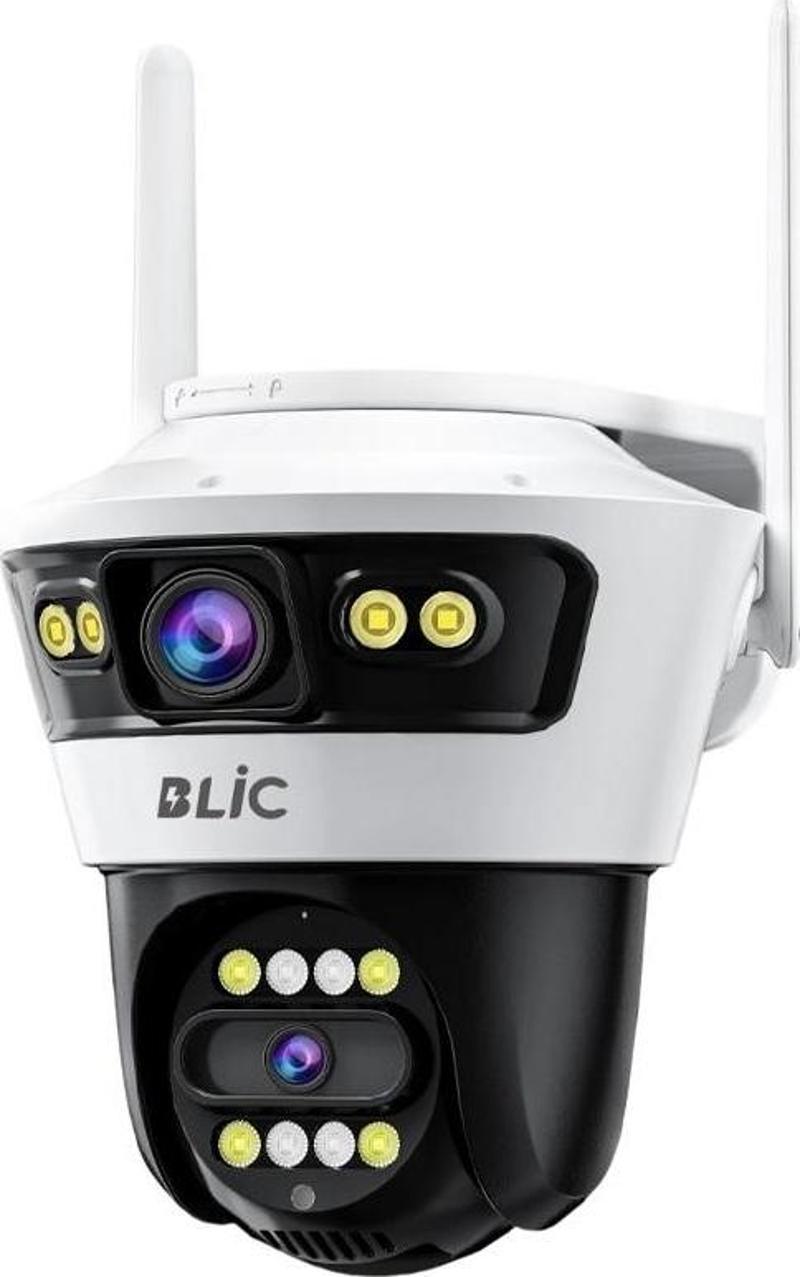 Dual Lens 2.4G Wi-fi 4 Mp Ultra Hd Ip Kamera BLM-56