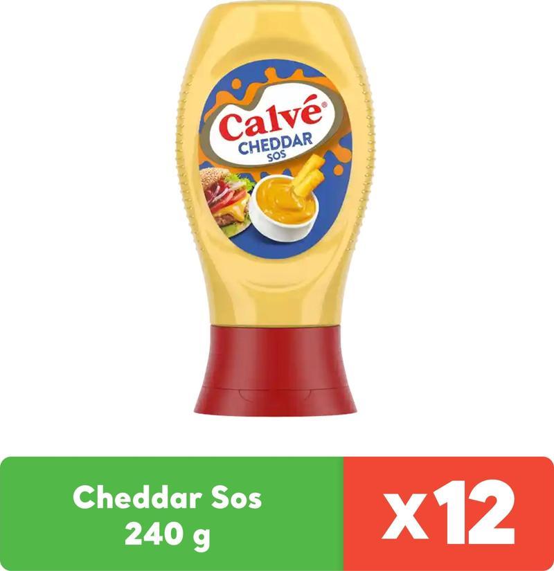 Cheddar Sos 240 g x 12 Adet