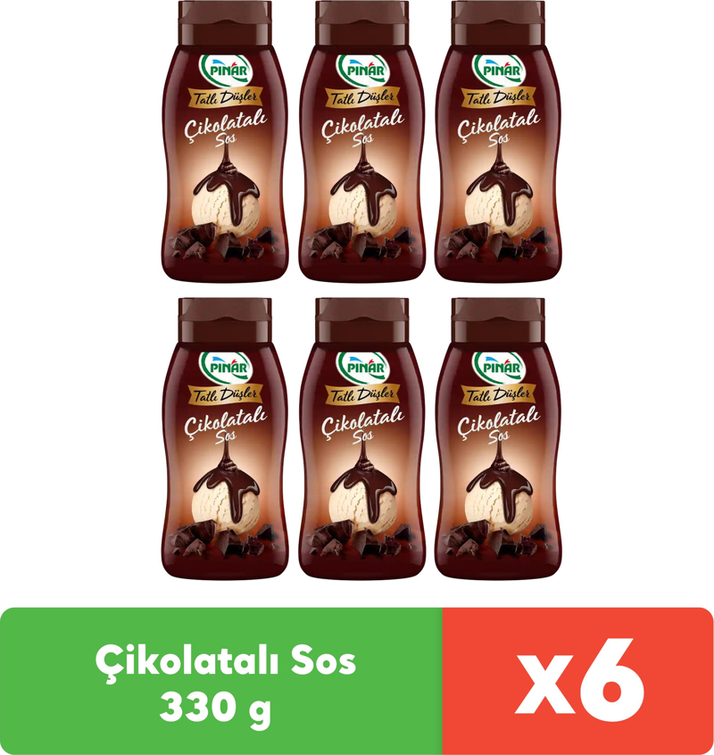 Çikolatalı Sos 330 g x 6 Adet