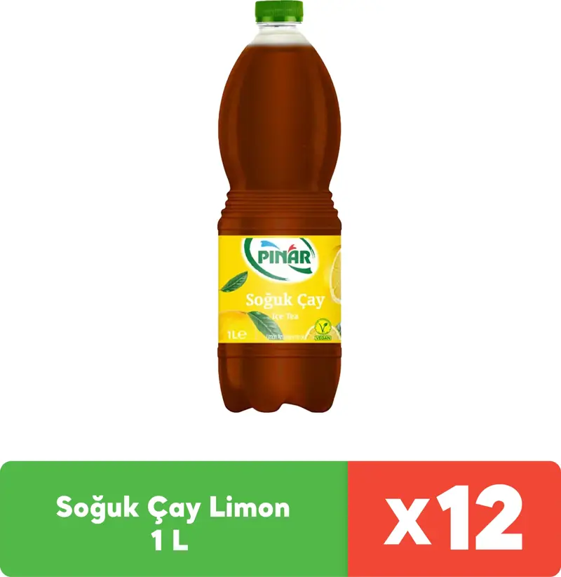 Soğuk Çay Limon 1 L x 12 Adet