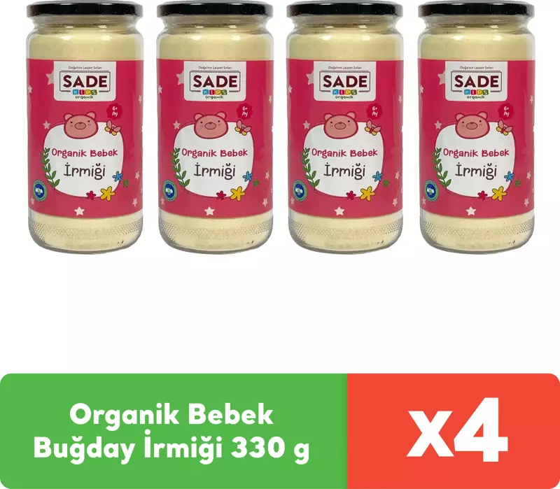 Bebek Buğday İrmiği 330 g x 4 adet