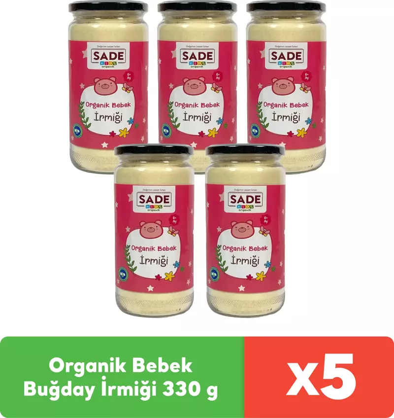 Bebek Buğday İrmiği 330 g x 5 adet