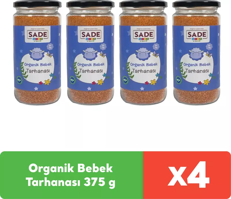 Bebek Tarhanası 375 g x 4 adet