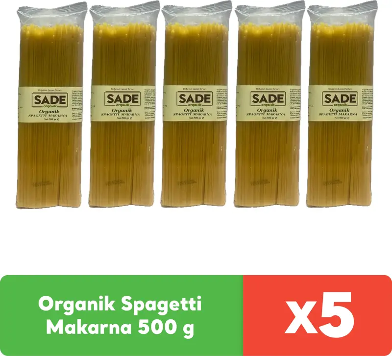 Spagetti Makarna 500 g x 5 adet