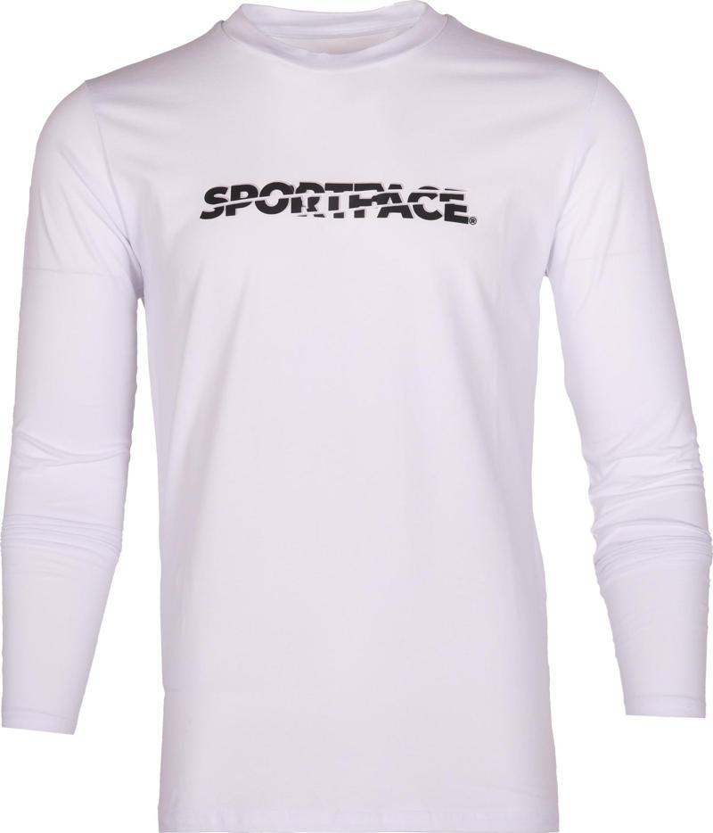 Sf-0006-2 Sb Sportface Yazılı Uzun Kollu Tişört