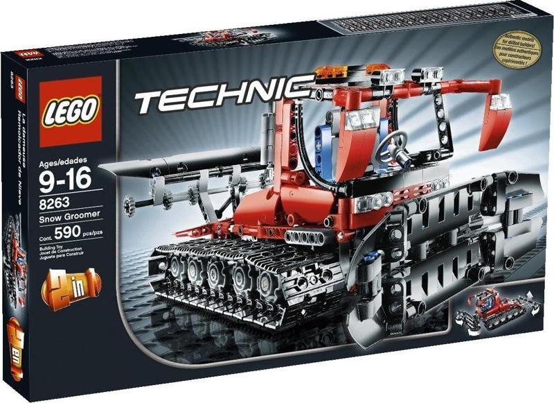 8263 Technic Pistenraupe Kar Küreme Aracı