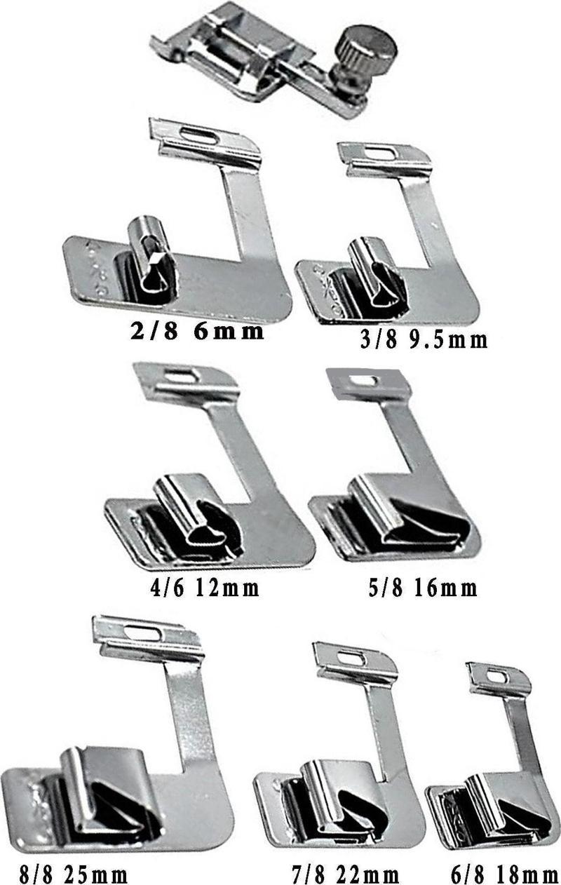 Kıvırma Aparatları (Etek , Pantolon, Kumaş V.S 1 Set 7 Adet)