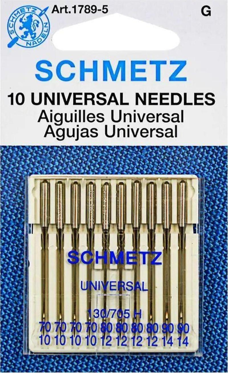 Ev Tipi Dikiş Makine Iğnesi 10-12-14 Numara Universal Asorti