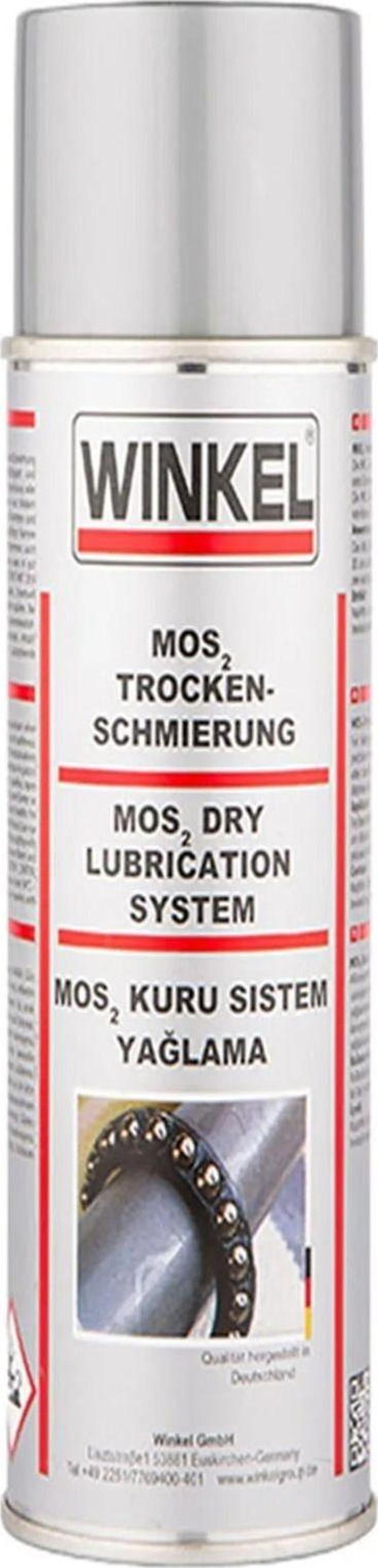 Mos2 Kuru Sistem Yağlama Sprey 400 Ml