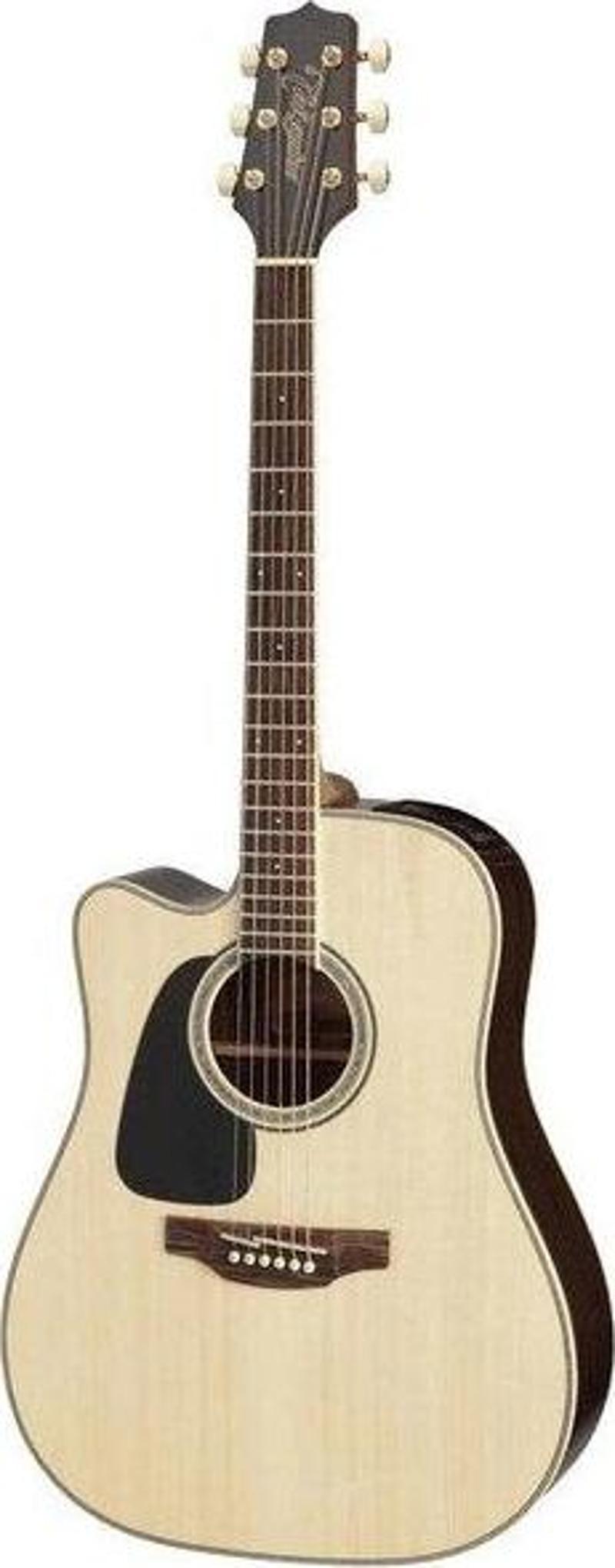 GD51CE LH NAT Solak Elektro Akustik Gitar