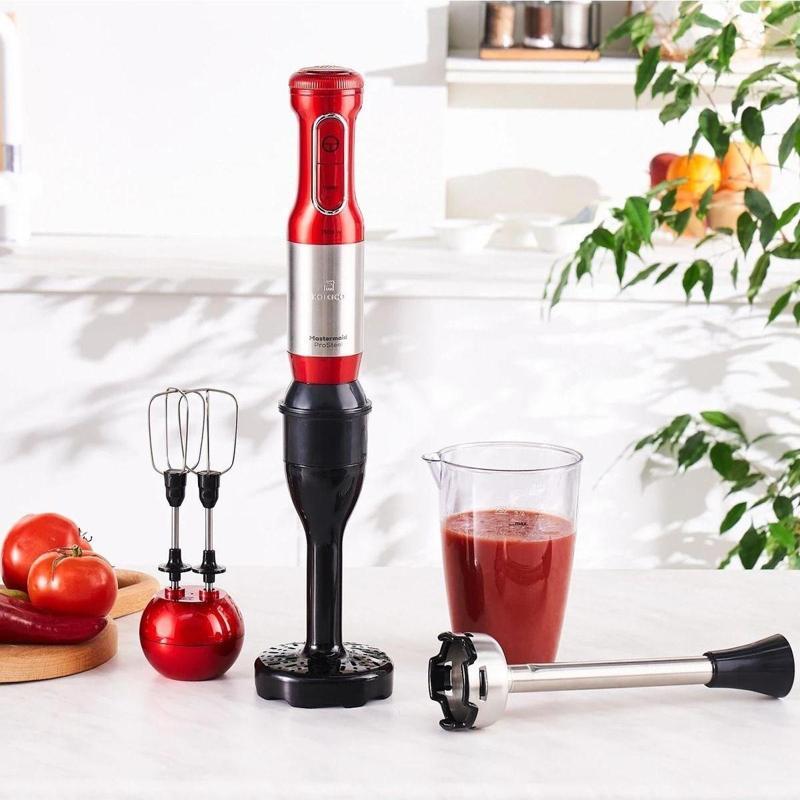 Mastermaid Prosteel Hand Blender Imperial Red Inox 1500 W