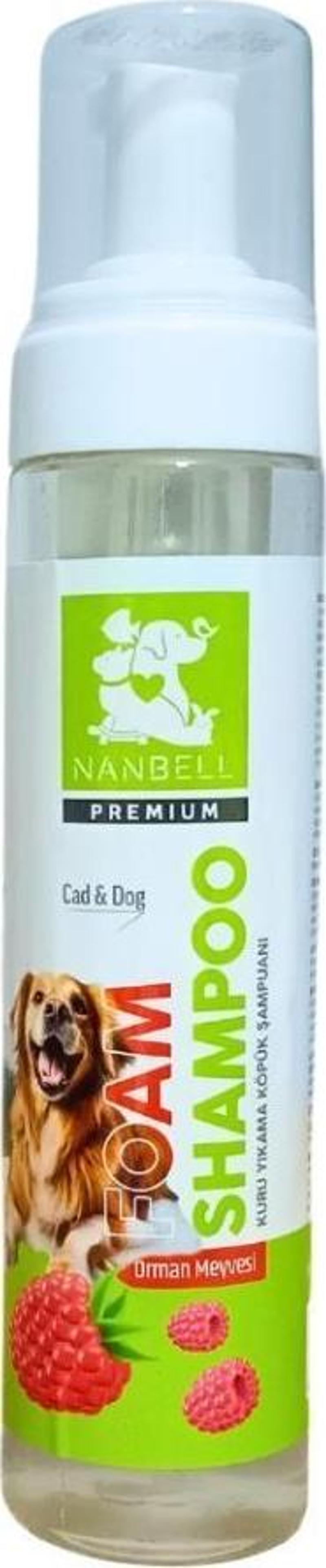 Premium Kedi Köpek Köpük Şampuan Orman Meyveli 225 Ml