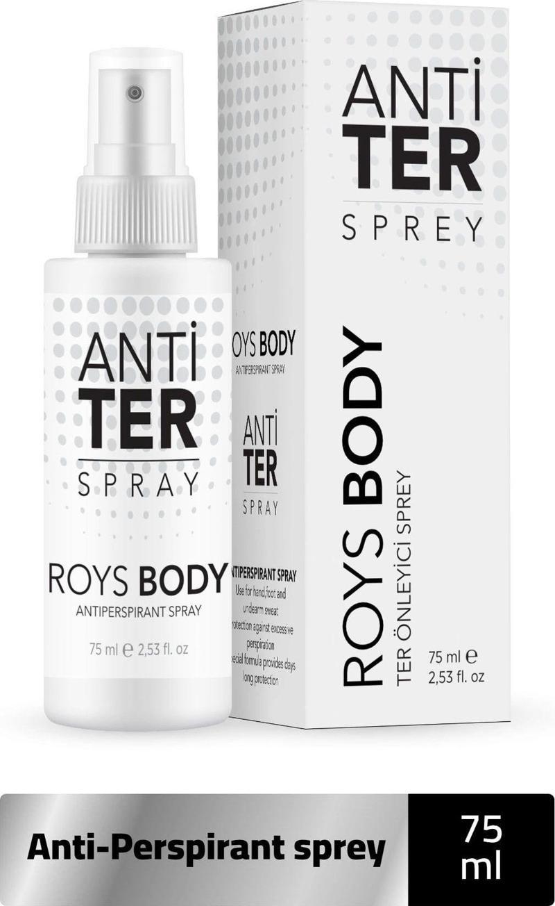 Anti Ter El,Ayak Ve Koltuk Altı Terleme Önleyici Sprey 75 Ml