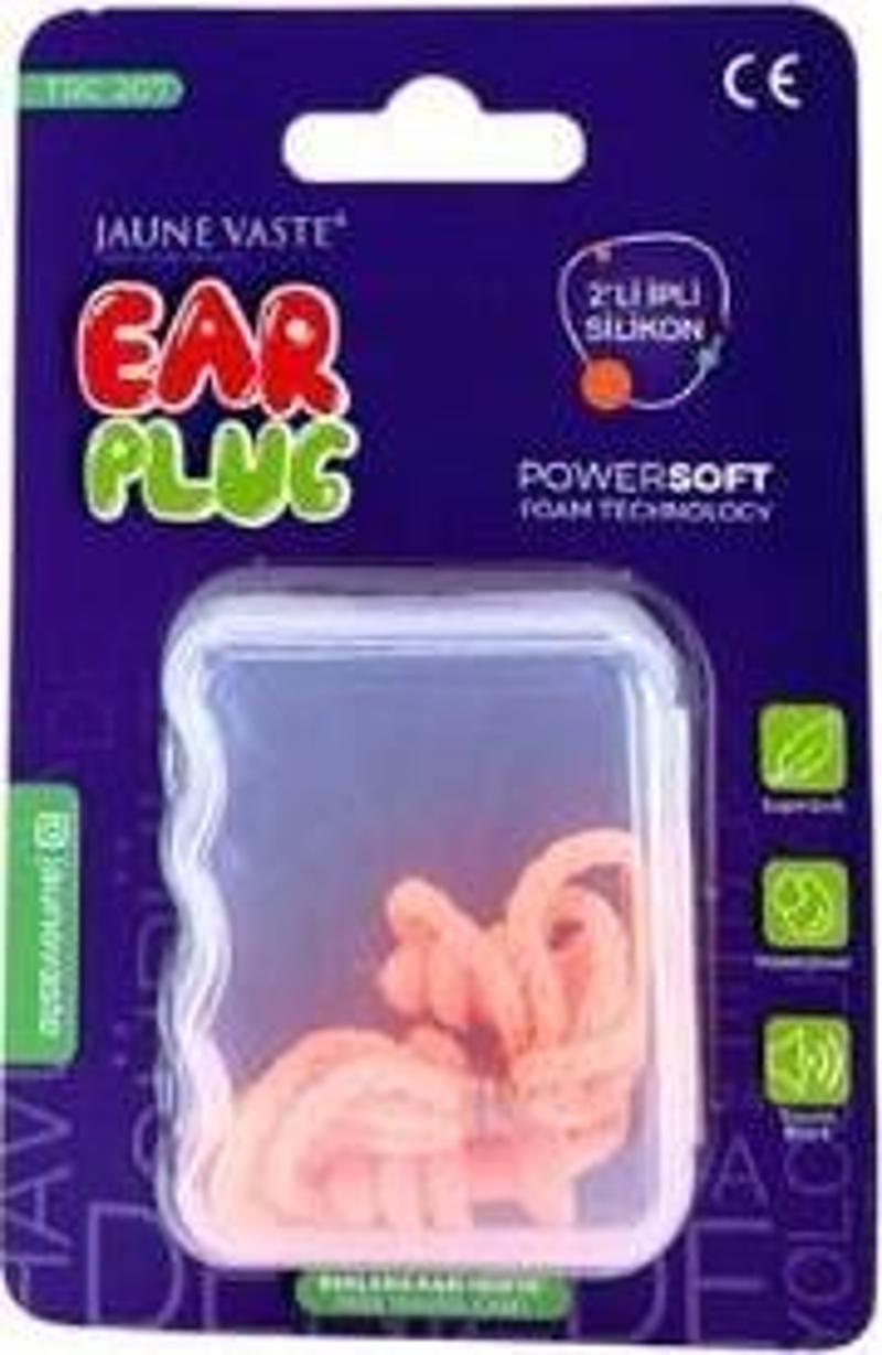 EAR PLUG 2Lİ İPLİ SİLİKON