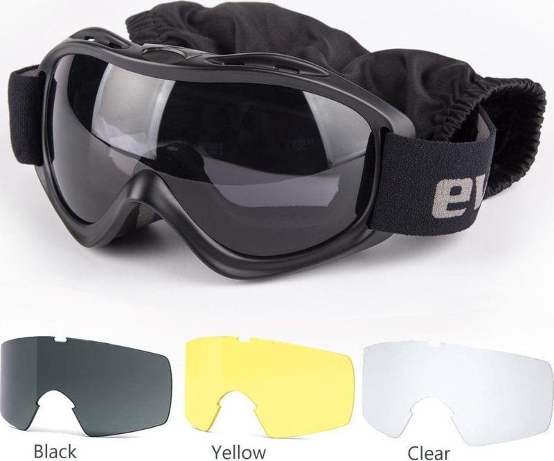 Ballistik Protector Goggle-Black Mıl-Prf