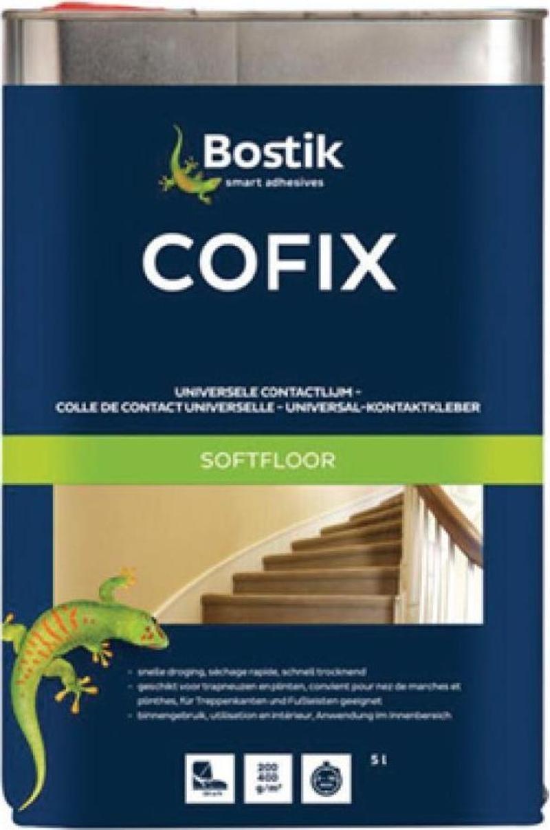 Cofix Halı Ve Parke Yapıştırıcı 5 Lt Şeffaf