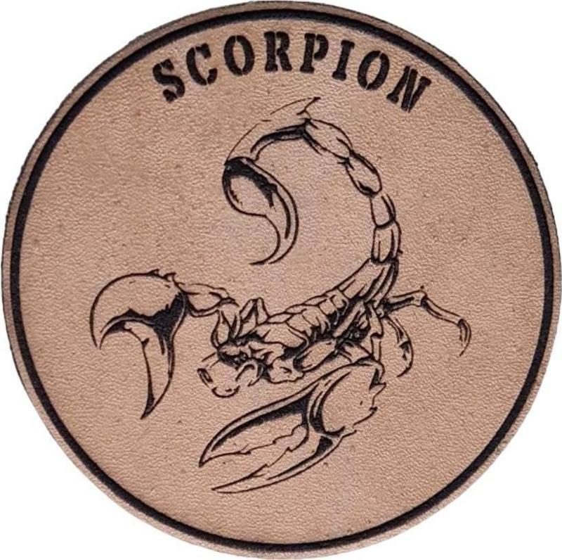 Akrep Deri PEÇ - Arma - Scorpion Leather Patch