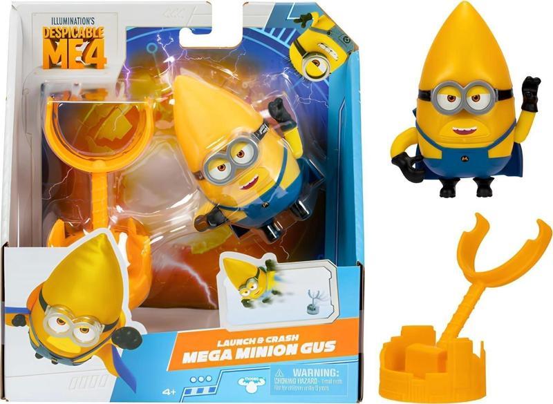 Minions Aksiyon Figürü 10 Cm 59277 Launch & Crash Mega Minion Gus