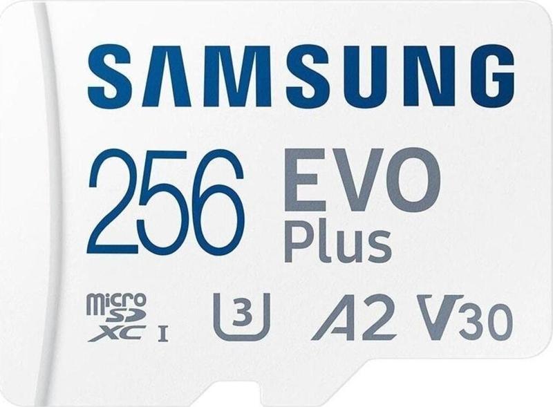 Evo Plus 256Gb Microsd Mb-Mc256Ka/Tr - 130 Mb/Sn Beyaz Hafıza Kartı (Samsung Türkiye Garantili)