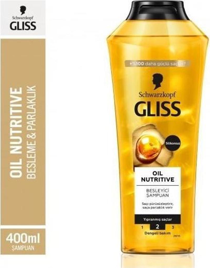 Glıss Şampuan Ultımate Oıl Elıxır 400 Ml