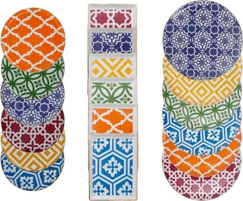 Morocco 18 Parça Servis Takımı