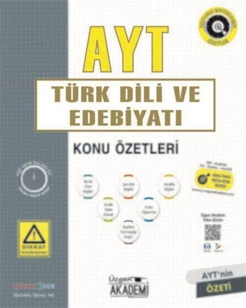 AYT Türk Dili ve Edebiyatı Konu Özetleri