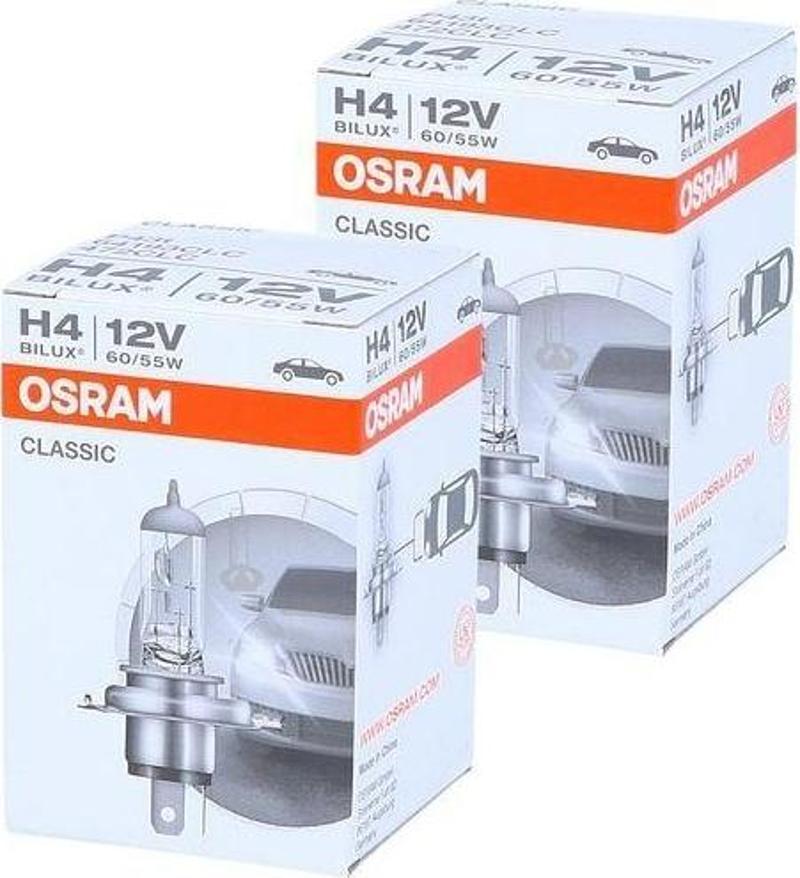  Far Ampulü H4 Osram (1 Adet ) 12V  60/55W  43T      64193CLC