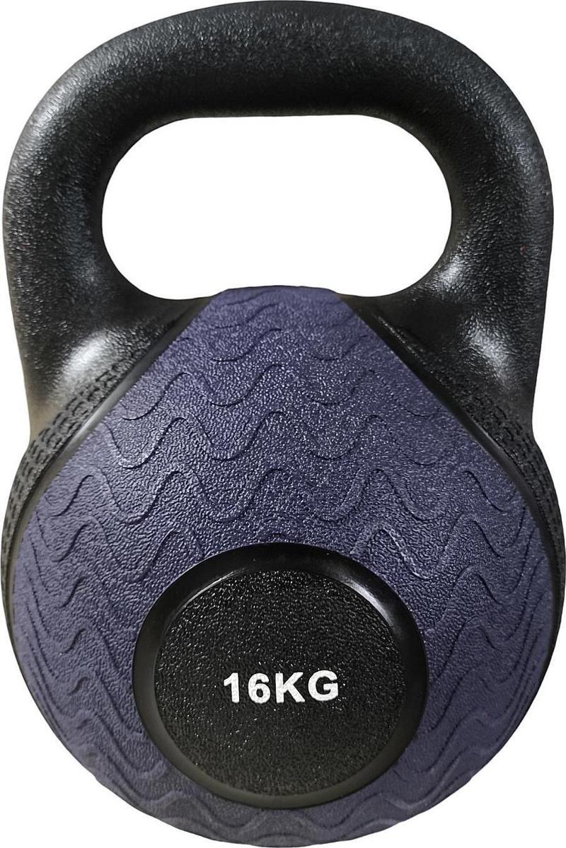 Ketlle-300 Kauçuk Kettle Dambıl 16 Kg