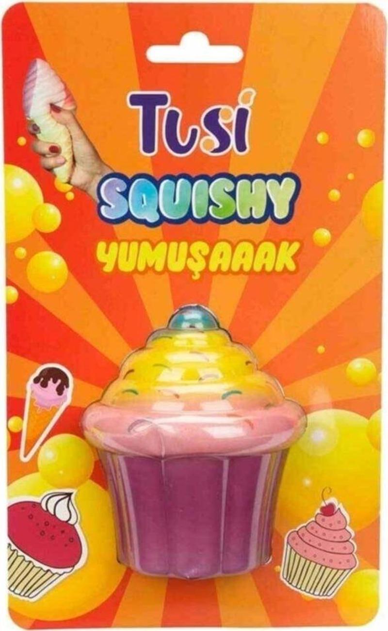 Tusi Squishy Köpük Oyuncak Cupcake