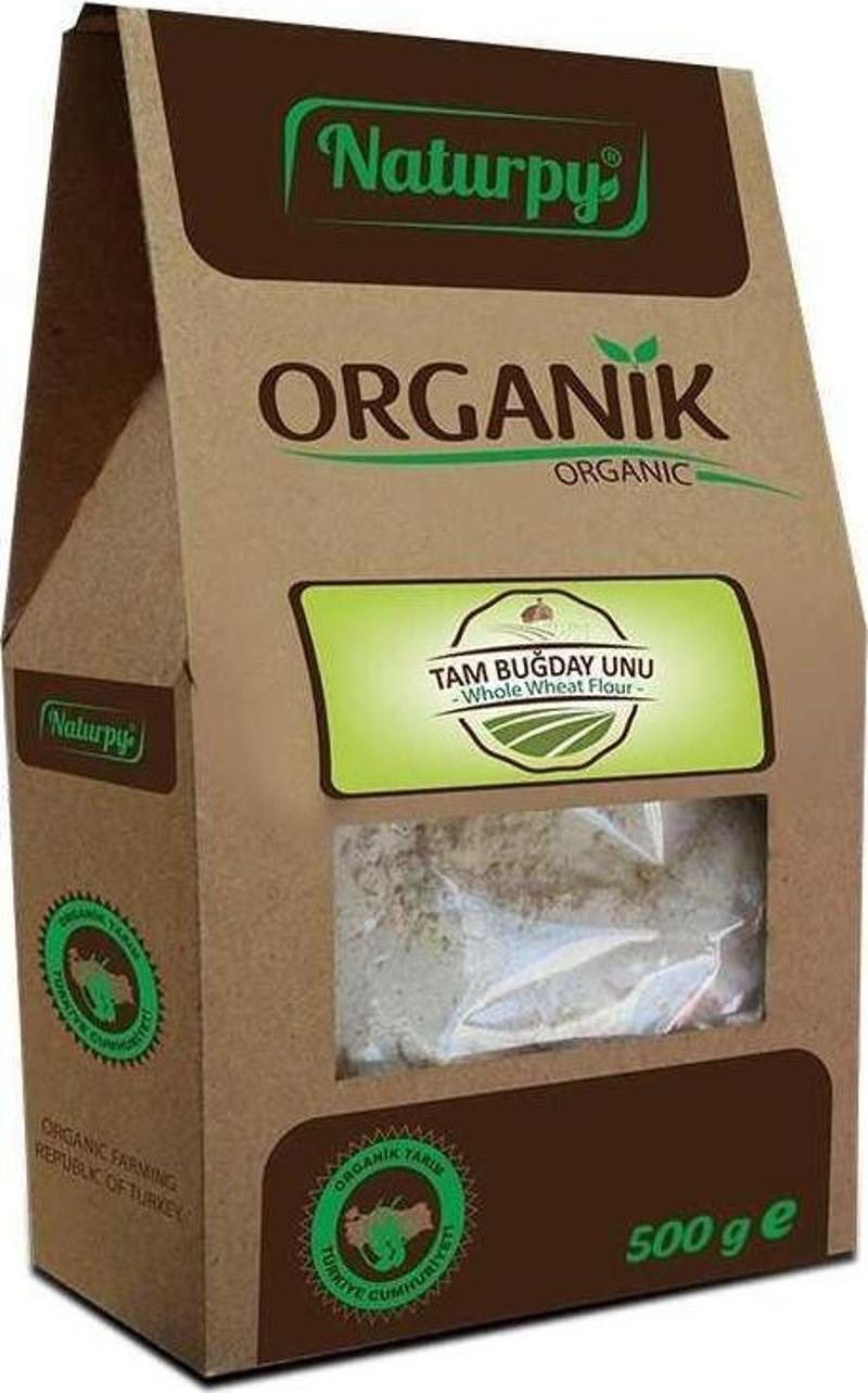 Organik Tam Buğday Unu 500 Gr. (1 Paket)