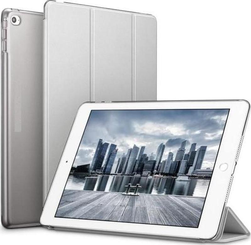 Apple iPad 8. Nesil (2020) 10.2 Yatay Standlı Uyku Modlu Basic Arkası Sert Smart Kılıf A2270 A2428 A2429 A2430