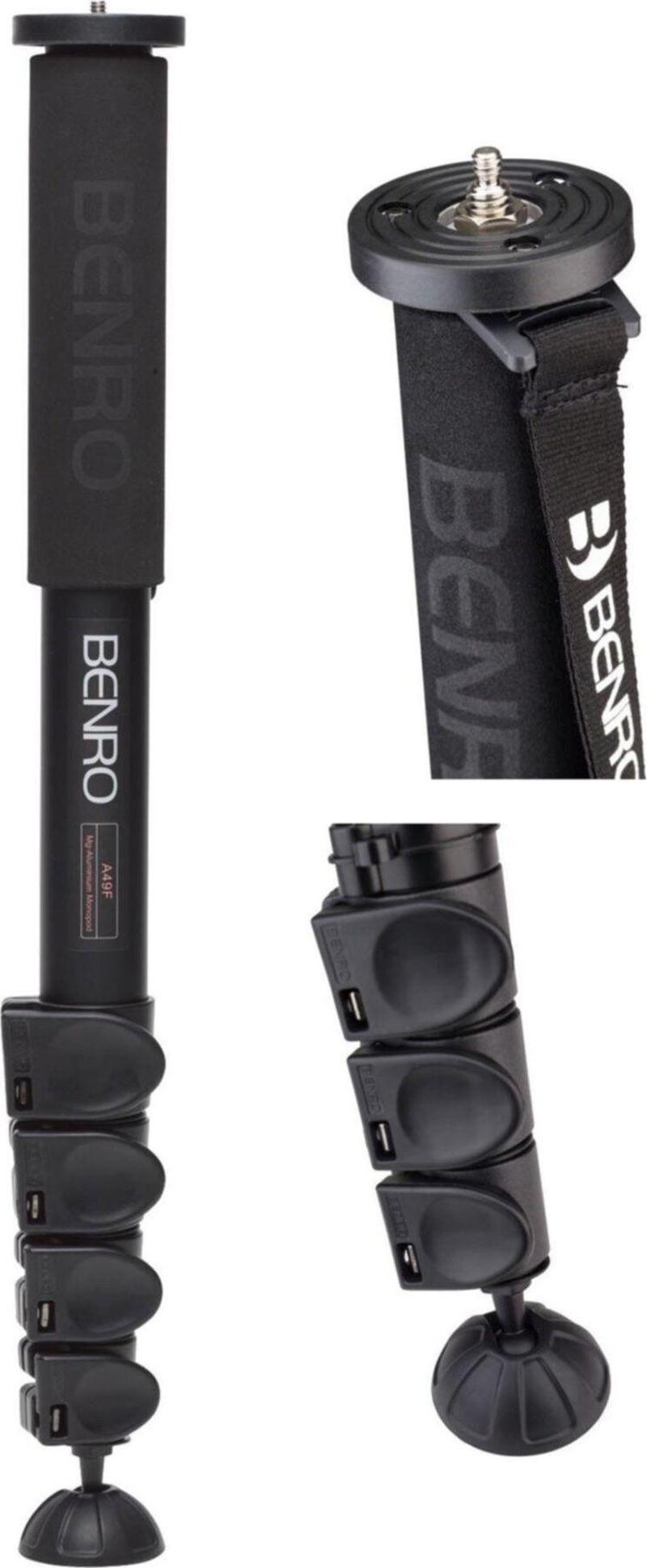 Profesyonellere Yönelik A49F Sony Hd1000 Için Monopod
