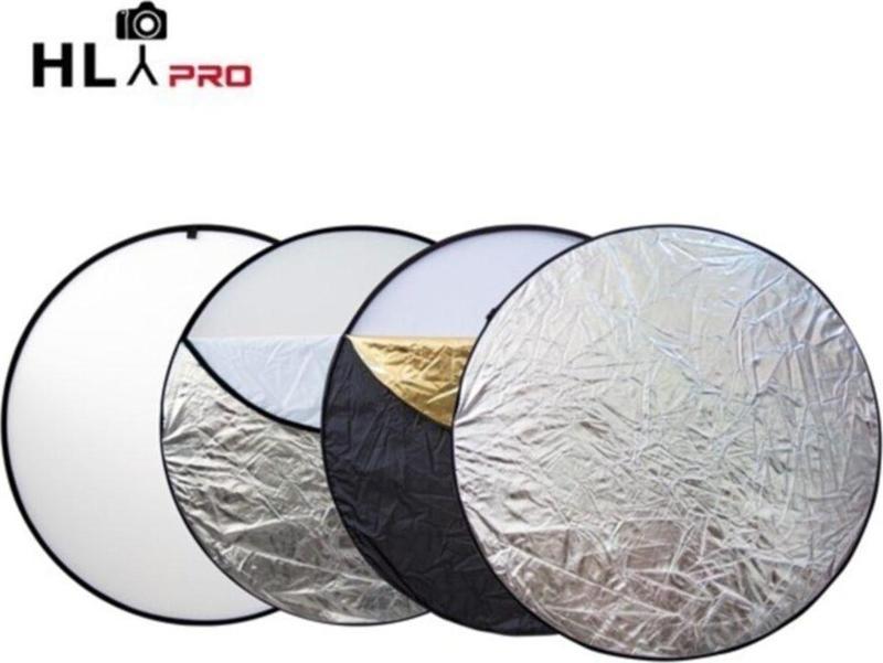 80 Cm 5 In 1 Reflektör, 5 Renk Reflektör, Işık Yumuşatıcı