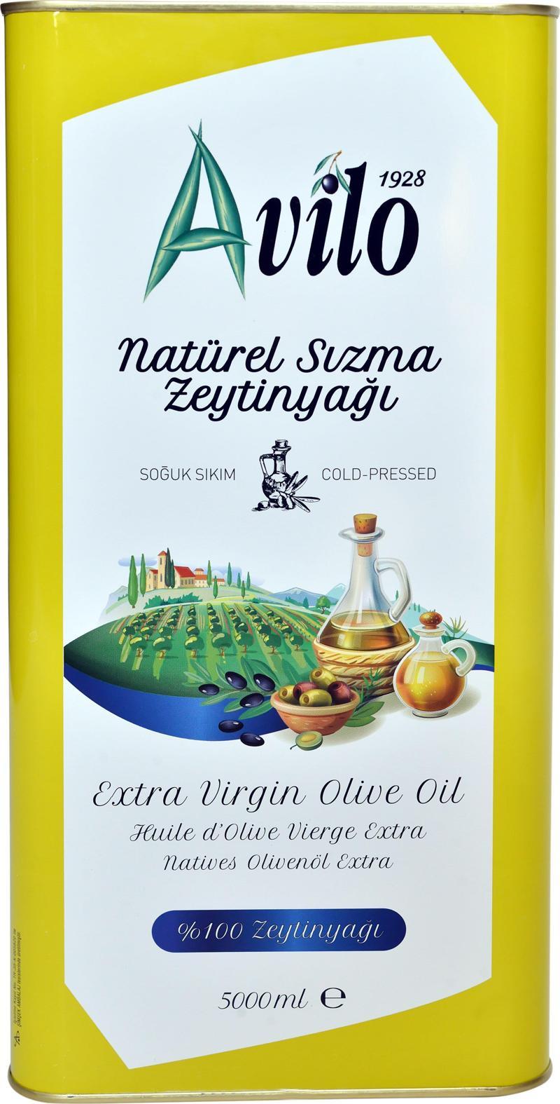 Soğuk Sıkım Natürel Sızma Zeytinyağı 5 lt