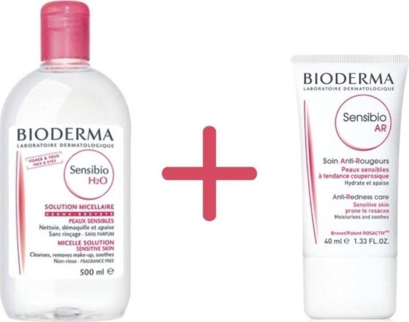 Bıoderma Sensıbıo H2o 500 ml.+ Bıoderma Sensıbıo Ar Creme 40 ml. 340134369624571