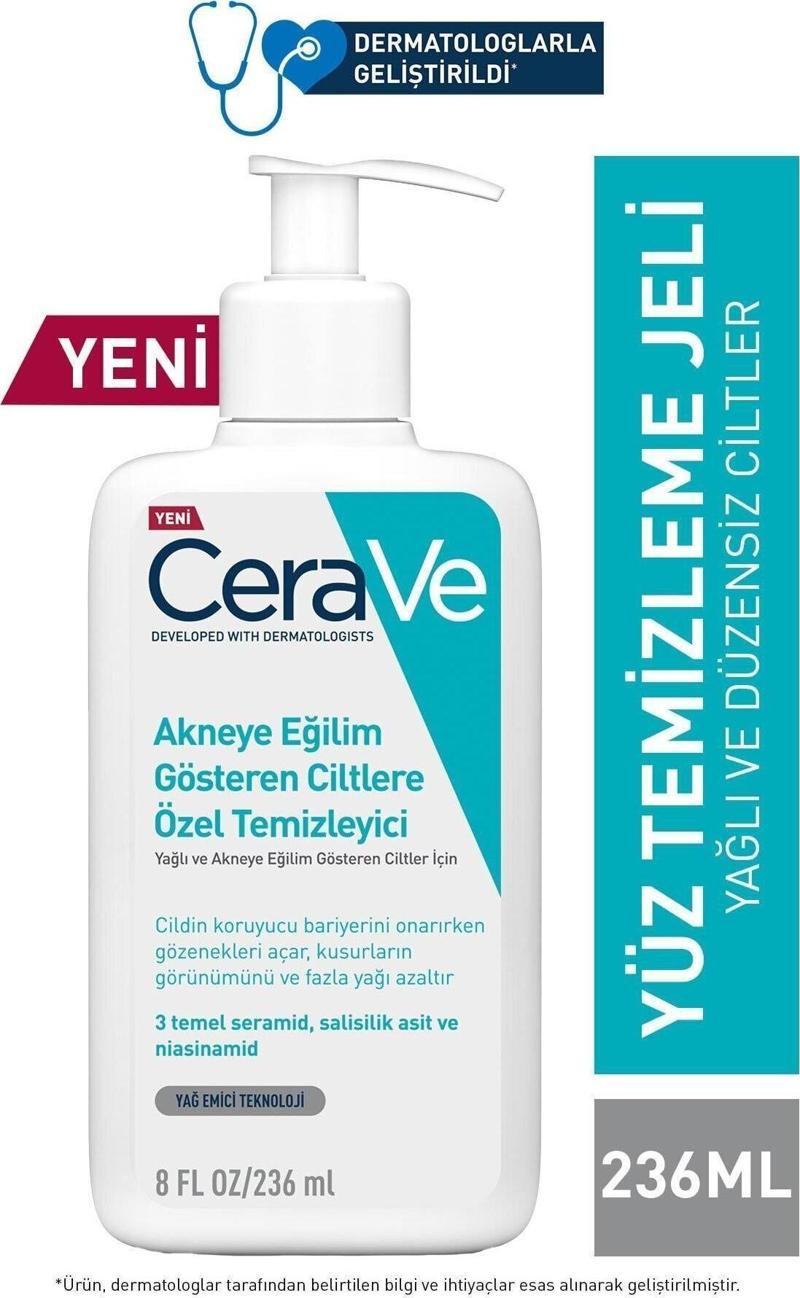 Akneye Eğilim Gösteren Ciltler Için Özel Temizleyici 236ml