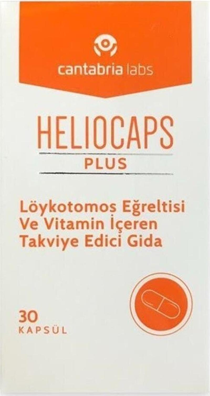 Heliocaps Plus Löykotomos Eğreltisi Içeren Takviye Gıda 30 Kapsül