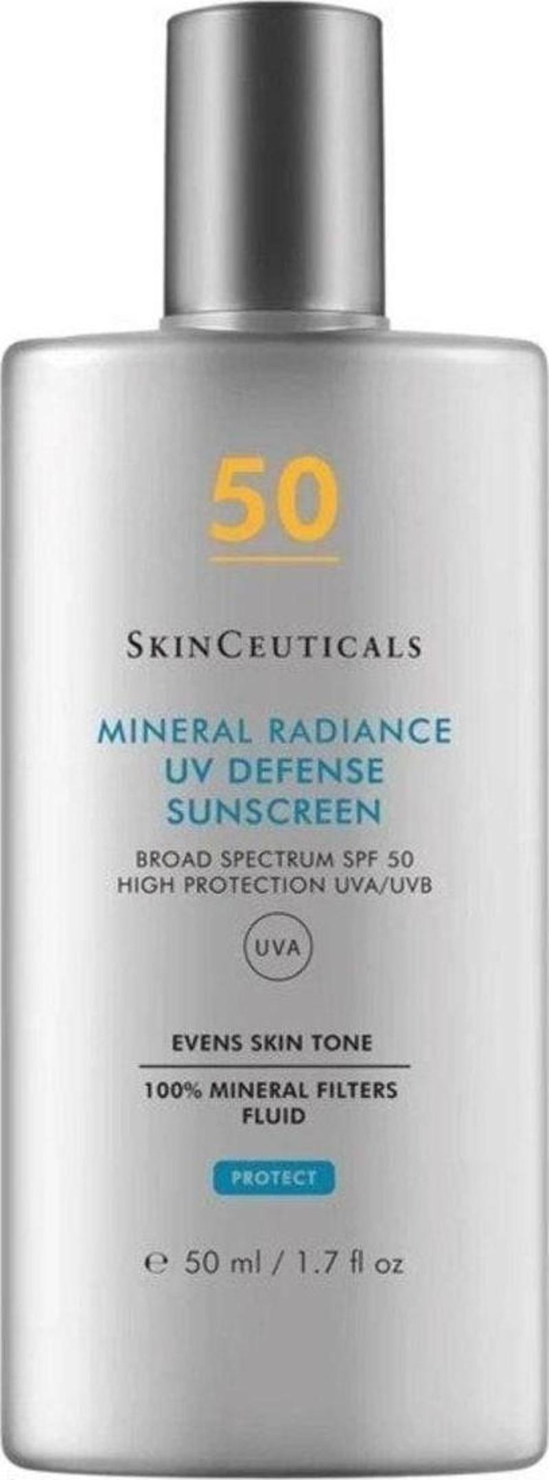 Mineral Radiance Uv Defense Spf 50 - Tüm Ciltler Için Renkli Yüz Güneş Kremi 50 Ml