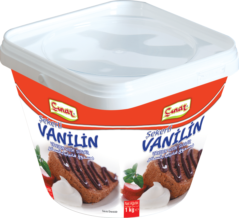 ŞEKERLİ VANİLİN 1 KG x 4 ADET