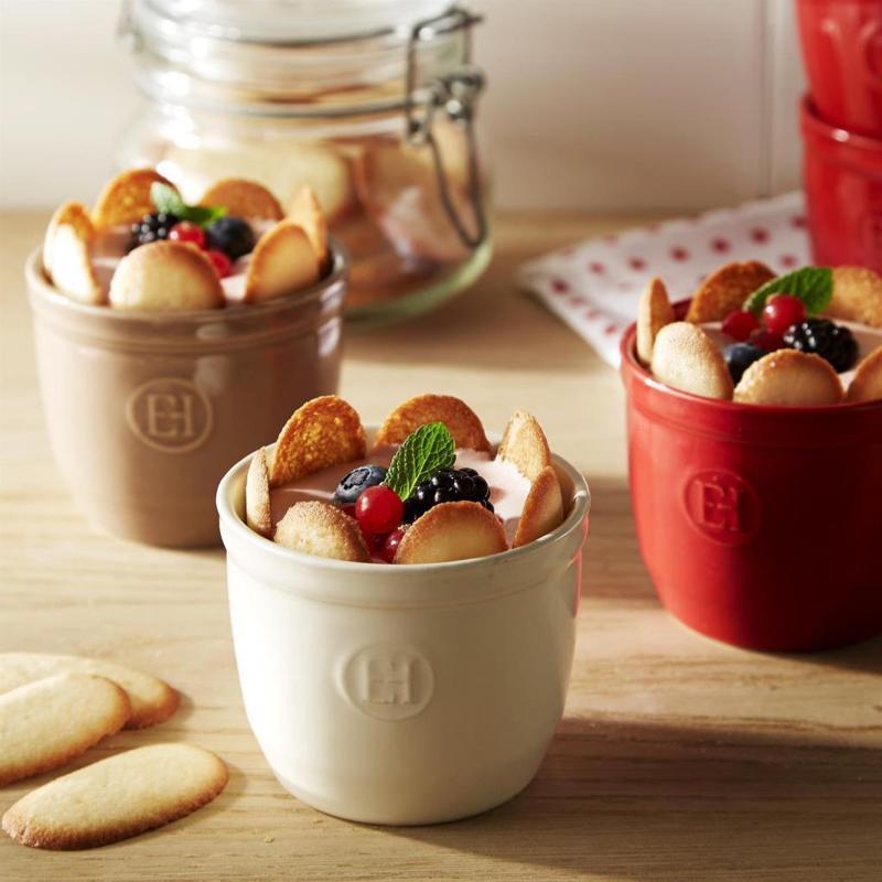 Fırın Kabı Ramekin No.8 Burgundy 2 Li Set-EH344008