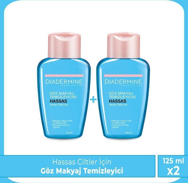 Çift Fazlı Kirpik Koruyucu Göz Makyaj Temizleyici 125 ml X 2 Adet