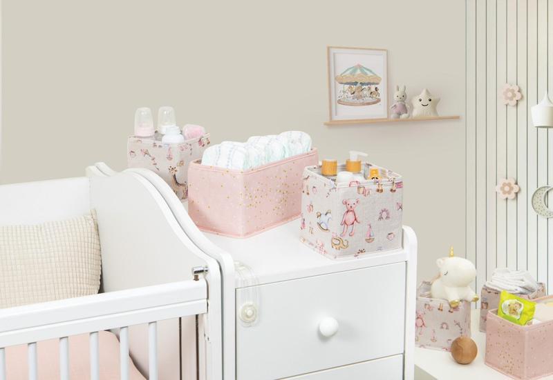 Baby Çekmece Düzenleyici Organizer 3 Lü Set Pembe 103969 KASA - 219