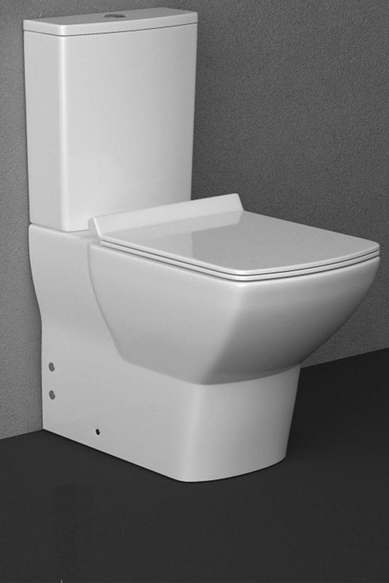 Soluzione Vı Duvara Sıfır Klozet + Rezervuar + Slim Tak-Çıkar Soft Kapak + Iç Takım